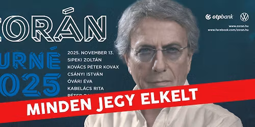 TELTH\u00c1Z! Zor\u00e1n Turn\u00e9 2025 \/\/ Vecs\u00e9s