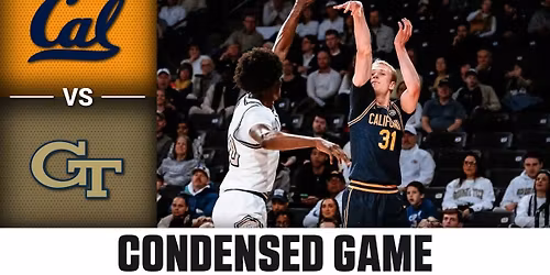 Georgia Tech Yellow Jackets at California Golden Bears Mens Basketball