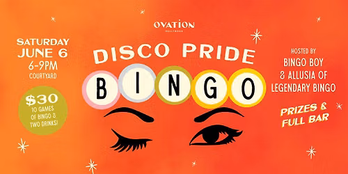 Disco Pride Bingo