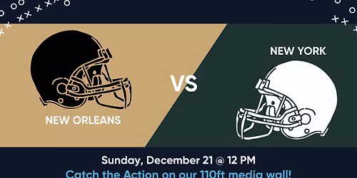 New Orleans vs New York Watch Party at Sports & Social Louisiana