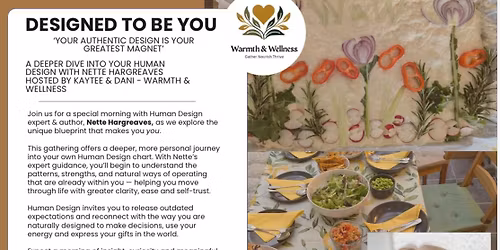 Designed to be YOU Workshop