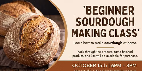 Beginner Sourdough Bread Making Class