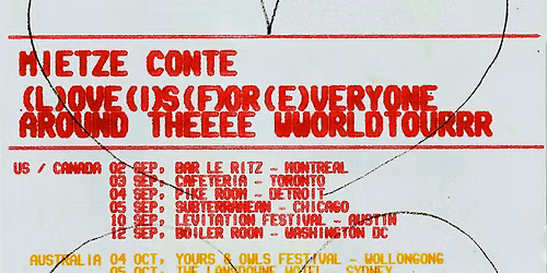 Wigwam Presents: Mietze Conte