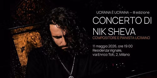 Concerto di Nik Sheva - Ucraina \u00e8 Ucraina