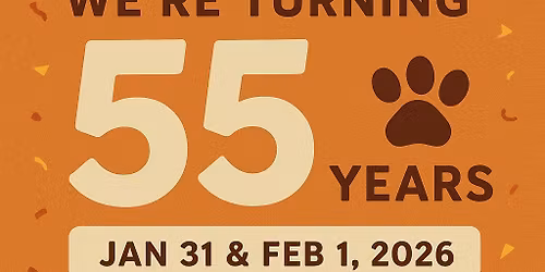 Celebrating 55 years of Fins Furs N Feathers!!!