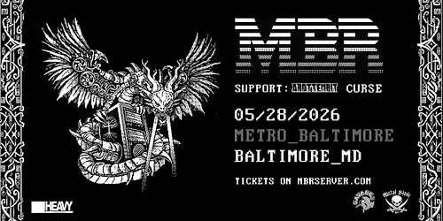 MASTER BOOT RECORD + arottenbit + Curse \/\/ BALTIMORE MAY 28