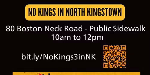 NO KINGS 3 in North Kingstown 