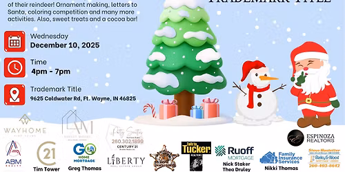 Meet & Greet with Santa & Mrs. Claus