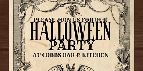 Cobbs Halloween party: Ska night