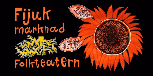 Fijuk Marknad 1 november p\u00e5 Folkteatern