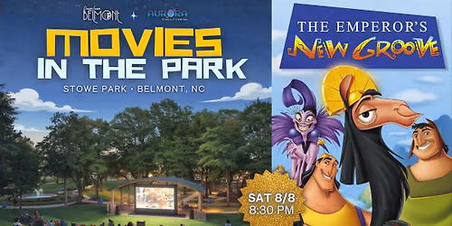 BELMONT Movie In The Park - The Emperors New Groove