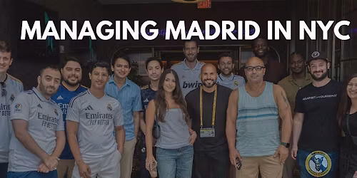 Managing Madrid Podcast Live In Time Square, New York City!
