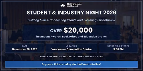 CIM Vancouver Annual Student & Industry Night