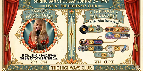 Spring Bank Holiday Live Music at The Highways Club! \ud83c\udfa4\u2600\ufe0f
