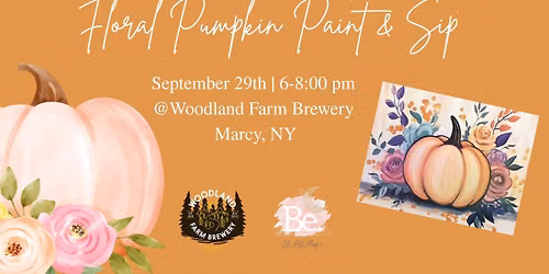 Floral Pumpkin Paint & Sip 