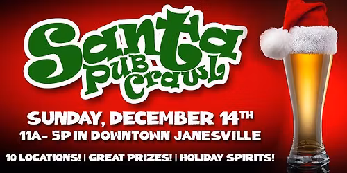 Janesville Santa Pub Crawl