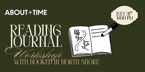 Reading Journal Workshop with Booked In North Shore