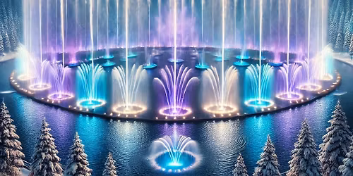 Winter Water Wonderland in Bergen op Zoom