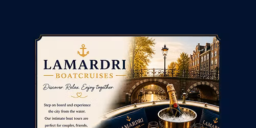 Amsterdam Canal Cruise \u2013 60 Minute Salon Boat Experience