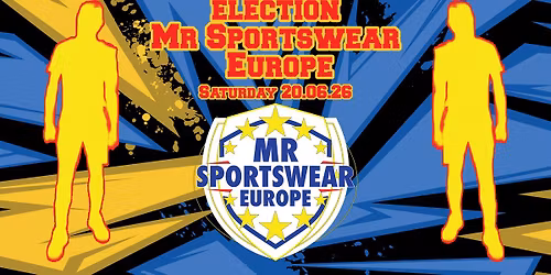 Election Mr Sportswear Europe 2026