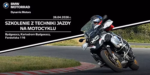 Szkolenie z techniki jazdy na motocyklu z BMW Dynamic Motors