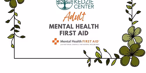 Adult Mental Health First Aid Training (In-Person)