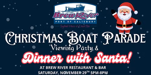 Christmas Boat Parade Viewing Party at Brew River