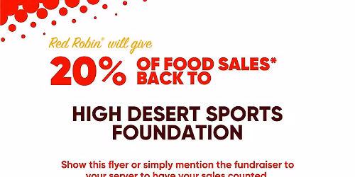 Red Robin Restaurant Fundraiser