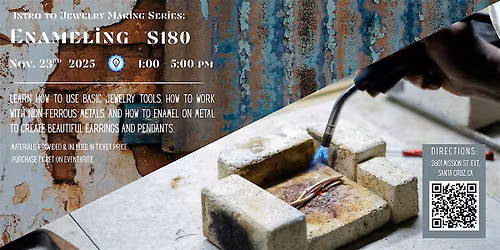 Intro to Jewelry: Enameling