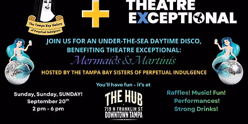 Mermaids & Martinis: A Daytime Disco Fundraiser at The Hub!