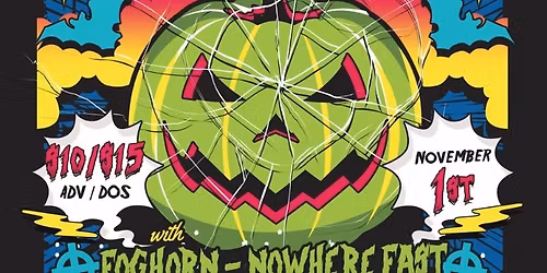 FOGHORN with Nowhere Fast, Flying Whammy, & Stop!