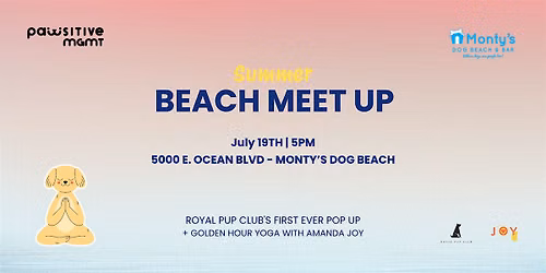 SUMMER BEACH MEET UP!
