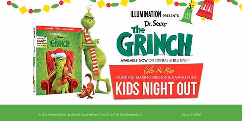 Kids Night Out - "Grinch" Nov & Dec 2025