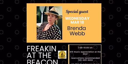 Freakin at the Beacon with special guest Brenda Webb