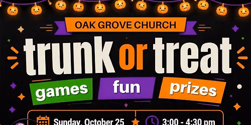 Trunk or Treat