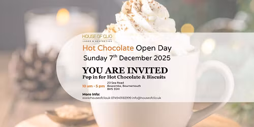Hot Chocolate Open Day\u2615