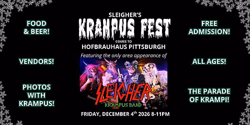 Sleigher's Krampus Fest in Pittsburgh 2026