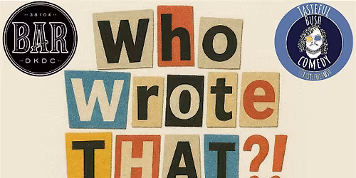 Who Wrote That?! Comedy Show