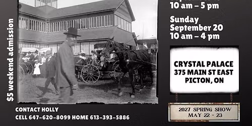 Prince Edward County Antique Show & Sale