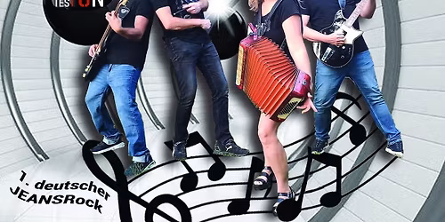 1. Deutscher Jeansrock im Cafe Central