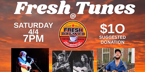 Fresh Tunes #39 WESAWABEAR (band), Will Ness, and Glenn "Houndog" Hanson @ Fresh Brewed Coffee House