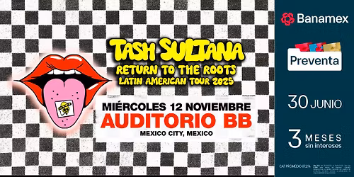 Tash Sultana | Return To The Roots Latin America Tour 2025