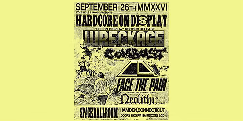 Wreckage: "Life On Display" Record Release