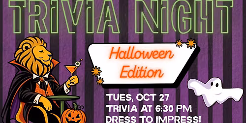 \ud83c\udf83 Halloween Trivia at Empire Bistro \ud83d\udc7b
