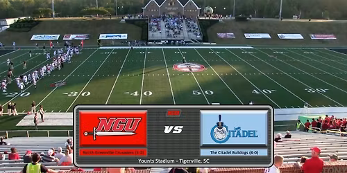 The Citadel Bulldogs vs. North Greenville Trailblazers