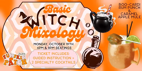 Basic Witch Mixology at JoJo's Pumpkin Patch - Naperville!