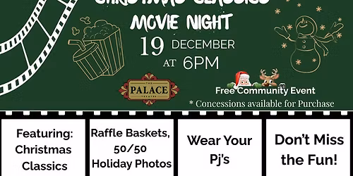 FREE - Kids Christmas Classics Movie Night