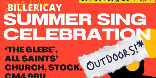 Summer Sing Celebration