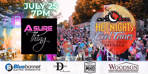 Hot Nights, Cool Tunes feat. A SURE THING