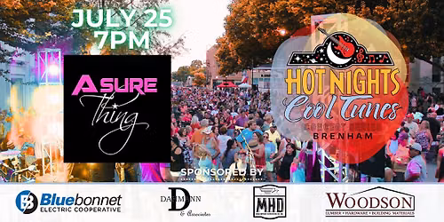 Hot Nights, Cool Tunes feat. A SURE THING